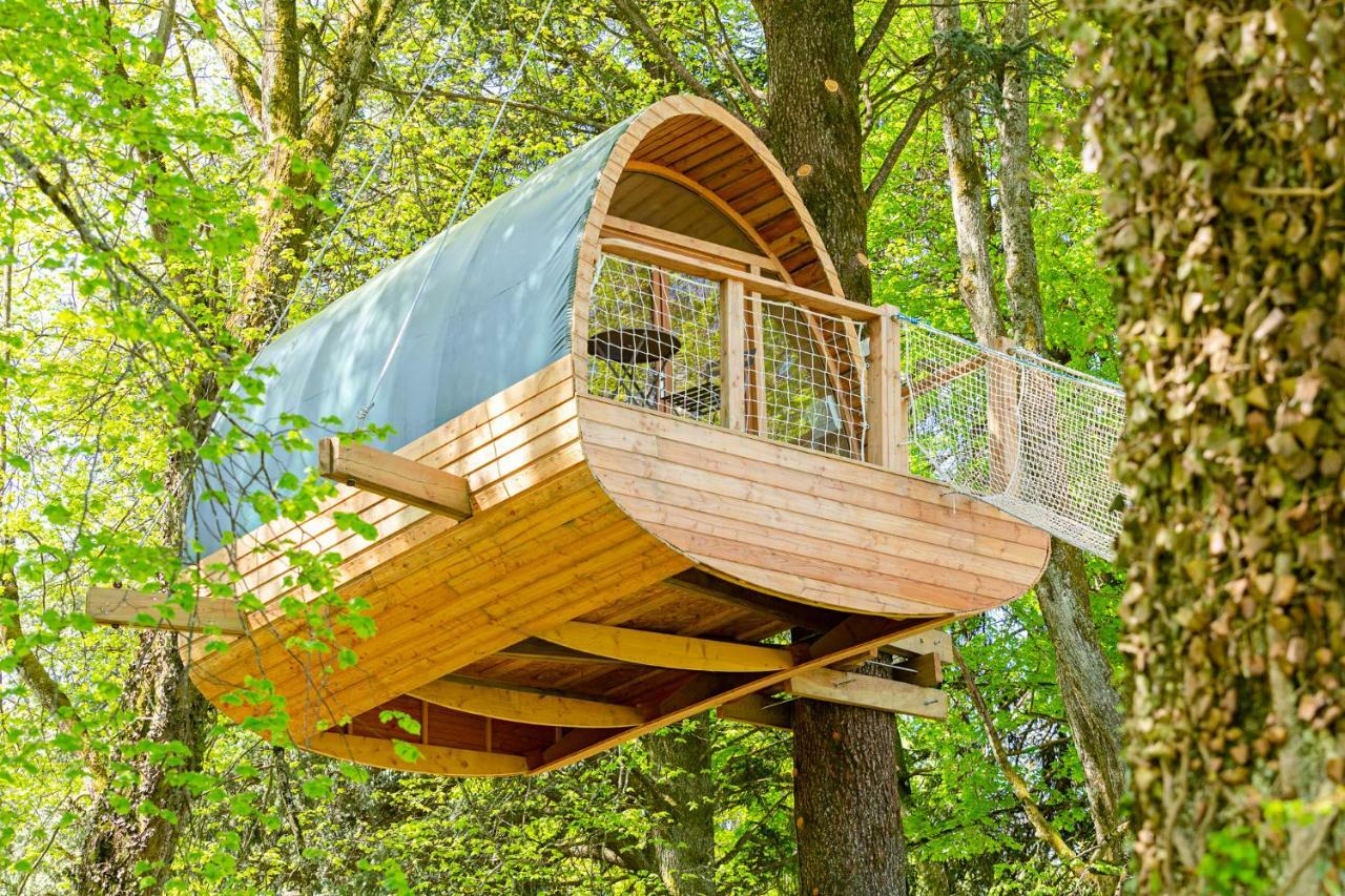 Monchateau étoilé, hébergement insolite avec Spa Merlas Extérieur photo